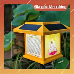 Máy Niệm Phật Năng Lượng Mặt Trời Ngôi Nhà, Có Đèn sáng ban đêm chuyên đọc tụng địa tạng 840678