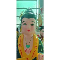 Tôn tượng Tượng Diêu trì phật mẫu đất nung 42cm 840701