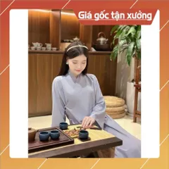 Áo Tràng Phật Tử - Vải kate cao cấp  mềm - dành cho nam và nữ đều măc được có hoả tốc 840737