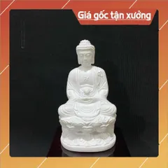 Tượng Đức Phật A Di Đà Cao 11cm Tay Cầm Ngọc  nhiều màu CAO CẤP 840762