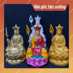 Tượng Địa Tạng Vương Bồ Tát Ngồi 17cm COMPOSITE 840798