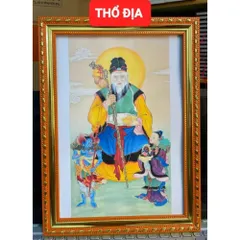 Khung  Tranh THỔ ĐỊA ( Trợ duyên ) 840814