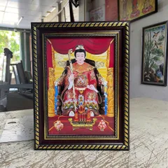 Khung Tranh BÀ CỐ HỶ - có khung  có hoả tốc 3 CỠ 840820