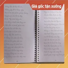 Sổ chép Kinh Địa Tạng nét in mờ ( tặng kèm 1 bút + 4 ngòi )  CÓ HOẢ TỐC 840833