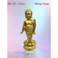 Tượng Phật Đản Sanh nhiều mẫu, nhiều size composite đẹp - có hoả tốc 840843
