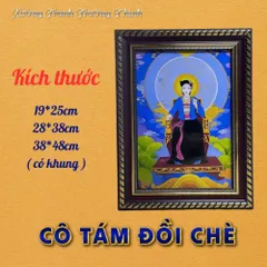 Khung Tranh CÔ TÁM ĐỒI CHÈ - có khung  có hoả tốc 3 CỠ 840841