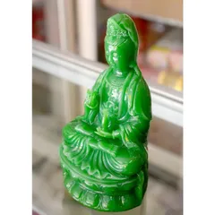 Tượng ngài Quan Thế Âm Bồ Tát ngồi cao 15cm-Nhiều mẫu NHIỀU MÀU 840860