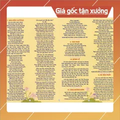 10 Tờ Nghi Thức Lễ Kính Mừng Phật Đản- Khổ A4. A3 Ép 2 Mặt DƯƠNG KHOA SHOP 840877