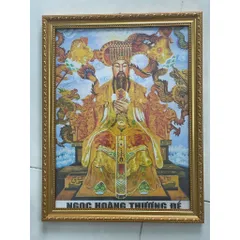 KHUNG TRANH THỜ CÚNG TRẠNG TRÌNH NGUYỄN BỈNH KHIÊM, CHA NGỌC HOÀNG THƯỢNG ĐẾ, CHA TRƯƠNG BỬU DIỆP NHIỀU SIZE ĐẸP 840900