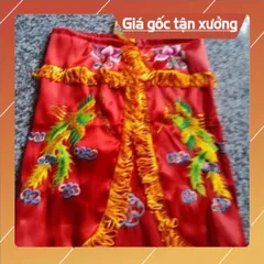 ÁO CHOÀNG QUAN ÂM, ĐỊA MẪU, ÁO  BÀ CHÚA XỨ MÀU ĐỎ QUÁ ĐẸP, NHIỀU CỠ 840902