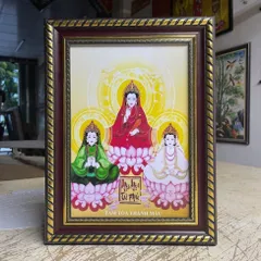 Khung Tranh TAM TÒA THÁNH MẪU - có khung  có hoả tốc 3 CỠ 840914