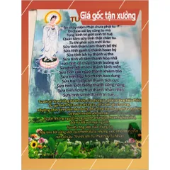 GIEO DUYÊN TRANH CUỘN  PHẬT GIÁO THỜ HOẶC TRANG TRÍ 40CM X 60CM - MẪU NGẪU NHIÊN - 9K PHÍ SÀN 840917