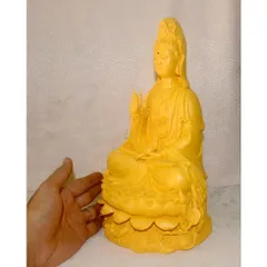 Tượng ngài Quan Thế Âm Bồ Tát ngồi cao 30cm-nhiều mẫu 840919
