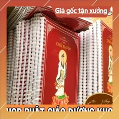 Vở Chép Tay Chú Đại Bi A4  có in chữ mờ có và hình Bồ Tát Quán Âm 840934