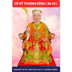 Khung  Tranh CỐ HỶ THƯỢNG ĐỘNG ( BÀ CỐ ) treo tường hoặc thờ cúng 840941