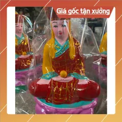 Tôn tượng địa tạng bằng đất nung 30cm  Ngồi Toà Sen 840958