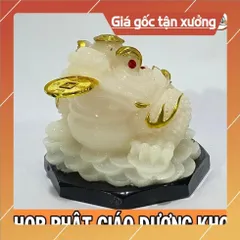 Cóc LỚN, Thiềm Thừ 10CM Ngọc Phong Thuỷ Lớn ĐẸP 840967