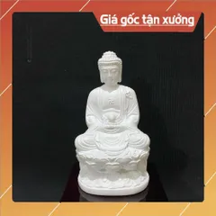 Tượng Phật Tổ Bưng Ngọc Ngồi 11cm Nhiều Màu COMPOSITE 840980