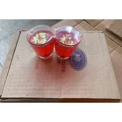 1 hộp ( 6 cặp) Đèn cầy ly rượu bầu cháy 6 tiếng 840999
