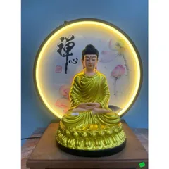 Tượng Bổn Sư Thích Ca Mâu Ni cao 30cm, 40cm, 45cm, 50cm COMPOSITE CAO CẤP 841008
