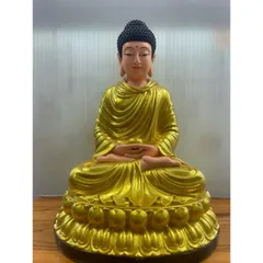 Tượng Bổn Sư Thích Ca Mâu Ni cao 30cm, 40cm, 45cm, 50cm COMPOSITE CAO CẤP 841008