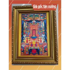 Khung tranh thờ CHIẾN SĨ TRẬN VONG bền màu + Khung ảnh sáng đẹp kích thước 3 cỡ 841011