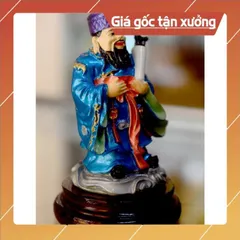 Bộ tượng Tam Đa-Ba ông Phúc Lộc Thọ có đế cao 9cm