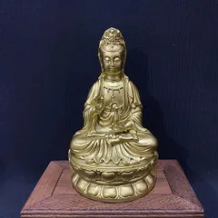Tượng Quan Âm Ngồi 15cm Nhựa Composite NHIỀU MÀU 841035