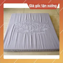 Tọa cụ vuông ngồi thiền mút tốt 48cm x 50cm dày 5.5cm cao cấp 841038