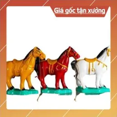 Ngựa Đất SỐ 2 (Size Nhỏ Dài từ 20-25cm)- thờ Cúng Trạng, Thần CÓ 5 MÀU 841063
