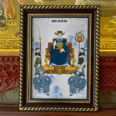 Khung Tranh QUAN LỚN ĐỆ NGŨ -có khung (KT 19*25cm,28*38cm,38*48cm)  có hoả tốc 3 CỠ 841062
