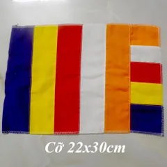 Cờ Lá Phật Giáo-Nhiều cỡ nhiều size 841065