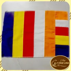 Cờ Lá Phật Giáo-Nhiều cỡ nhiều size 841065