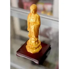 Tượng Đức Phật A Di Đà đứng cao 13cm 4 MÀU 841095