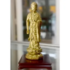 Tượng Đức Phật A Di Đà đứng cao 13cm 4 MÀU 841095