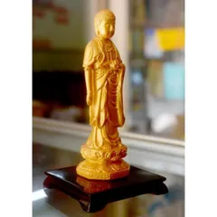 Tượng Đức Phật A Di Đà đứng cao 13cm 4 MÀU 841095