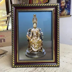 Khung Tranh MẪU CỬU TRÙNG THIÊN - Có khung  có hoả tốc 3 CỠ 841104