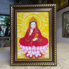 Khung Tranh MẪU THƯỢNG THIÊN ĐỆ NHẤT - có khung  có hoả tốc 3 CỠ 841107