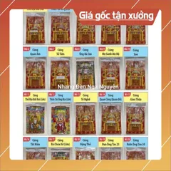 Bộ Giấy Cúng Tết lớn đẹp/Giấy cúng giao thừa, tất niên,tam tai, đất đai, thần tài,ông Táo có hoả tốc 841138