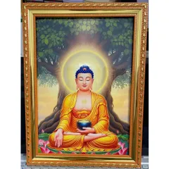 Khung  Tranh PHẬT THÍCH CA (  tặng ) 841115