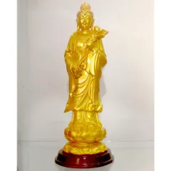 Tượng Ngài Đại Thế Chí Bồ Tát đứng cao 26cm-Nhiều Mẫu hoả tốc 841124