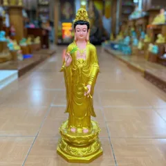 Tượng Tây Phương Tam Thánh Đứng 70cm Nhựa Composite