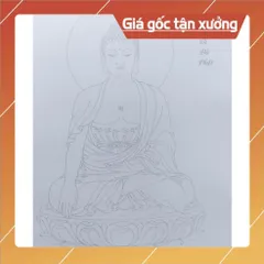 Combo 3 quyển tô tranh mờ giấy A4 ( Đức Phật, Bồ tát, Địa tạng) gáy lò xo tặng 1 vỏ bút + 9 ngòi tô 841185