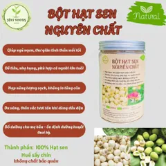 1 HỦ 500GR BỘT CHUỐI XANH + HẠT SEN + BỘT ĐẬU XANH RAU MÁ +  BỘT MÈ ĐEN NGUYÊN CHẤT NHÀ LÀM 841255