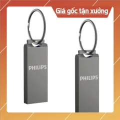 USB PHILIPS 128GB/64GB/32GB/16GB/8GB Chính Hãng – Vỏ Kim Loại Mini Móc Khóa Chống Nước HOẢ TỐC 841264