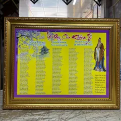 Khung Tranh LỜI DẠY CỦA KHỔNG TỬ - có khung  có hoả tốc 3 CỠ 841274