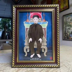 Khung Tranh PHẬT THẦY TÂY AN - có khung  có hoả tốc 3 CỠ 841275