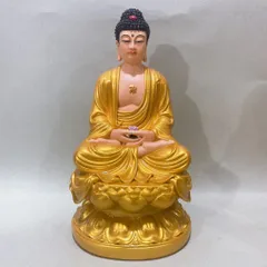 Bộ Tây Phương Tam Thánh Vàng Vẽ Ngồi 30cm Có Pháp Khí Siêu Đẹp COMPOSITE 841307