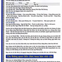 TO96 tờ chú Bài Văn Khấn Mẹ Diêu Trì 2 mặt ép plastic siêu đẹp  2 SIZE A4 VÀ A3 ÉP PLASTICS