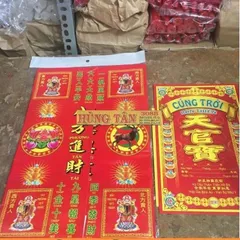 Bộ Giấy Cúng Trời - CÚNG CHA NGỌC HOÀNG Mùng 9 Ngọc Hoàng Đài Loan Việt Hóa Sỉ Lẻ